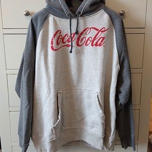 Distressed Coca-Cola hoodie